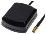 Antena GPS Auto Interioara MCX-C, 5m, Magnetica, 15mA, Soclu Drept - Compatibila Belkin, Garmin, Navman, Holux, GlobalSat