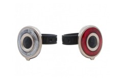 Set lumini far+stop, 2 LED-uri rosii, 2 LED-uri uri albe,