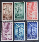 Romania 1948 - OSP,dantelat si nedantelat MNH