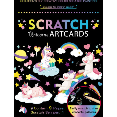 Set 9 planse razuibile Scratch ArtCards Bambinice BN047 foto