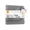 Laveta microfibra plusata Chemicalworkz Edgeless Plush Towel 600GSM, 40&times;40cm Gri
