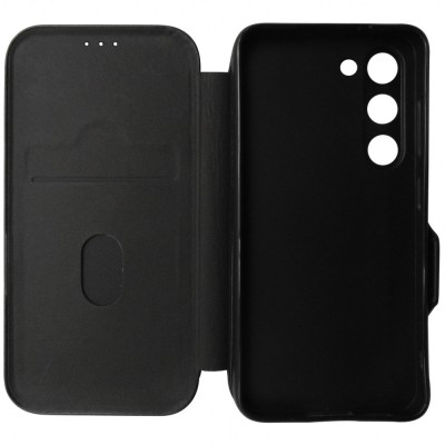 Husa tip carte cu stand Techsuit neagra pentru Samsung Galaxy S23 5G foto