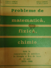 Probleme De Matematica, Fizica, Chimie - Colectiv ,548272 foto
