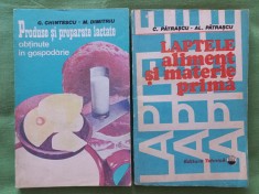 PRODUSE SI PREPARATE LACTATE OBTINUTE IN GOSPODARIE- CHINTESCU+ LAPTELE, ALIMENT