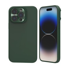 Husa pentru iphone 16 pro - nillkin lens wing magnetic - green foto