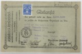 Romania, Asigurarea Romaneasca, Chitanta (II), Bucuresti, 1938