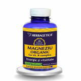 Magneziu organic, 120cps, Herbagetica