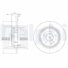 DELPHI BG4063C Disc frana