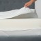 Husa saltea matlasata detasabila Ultrasleep Somnart, 180x200x18 cm, tricot, fermoar alb 4 laturi