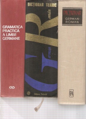 Dictionar German Roman 1966 foto