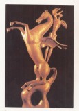 RF135 - Carte Postala - Muzeul de arta Ion Irimescu. Pegas si Apollo. necirculata 1996