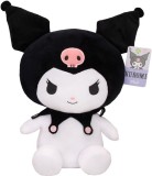 Jucarie Plus Kuromi negru Sanrio 23 cm