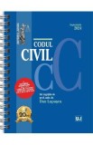 Codul civil Septembrie 2024 Ed. Spiralata - Dan Lupascu