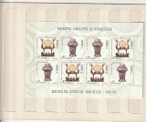 EMISIUNE COMUNA RO - CHINA OBIECTE LACUITE SI CERAMICA - BLOC ( LP 1658 a) 2004