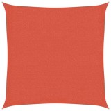 Cumpara ieftin Panza parasolar, teracota, 2,5 x 2,5 m, HDPE, 160 g/m&sup2;, patrat