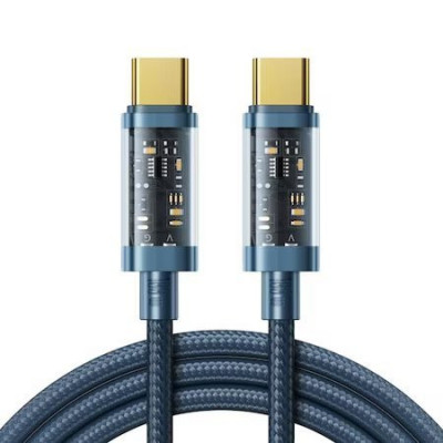 Cablu incarcare si transfer Joyroom S-CC100A12, 2x USB Type-C foto