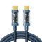 Cablu incarcare si transfer Joyroom S-CC100A12, 2x USB Type-C
