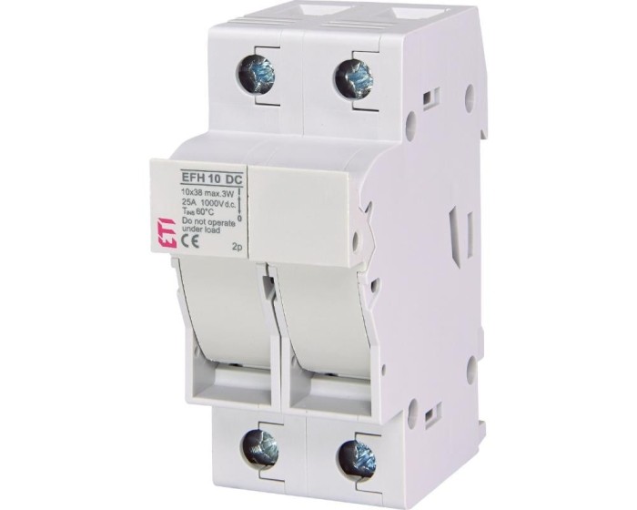 Separator cu fuzibil voltaic 2P 25A 10X38mm Eti 002540203