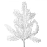 Decorațiune Crăciun Brad Alb, 35 cm, Glitter, Oem