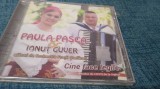 CD PAULA PASCA &amp; IONUT GUVER --ORCHESTRA FRATII STEFANET --CINE FACE LEGILE SIGILAT