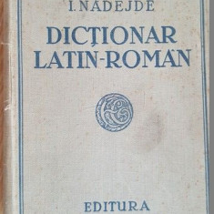 Dictionar latin-roman- I.Nadejde