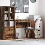 VidaXL birou de scris din stejar afumat Stejar afumat MDF 70 x 40 x 76 cm