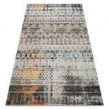 Covor modern MUNDO E0591 etnic boho exterior bej , 80x250 cm