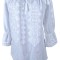 Bluza tip ie dama RD24, alb crystal , marimea M