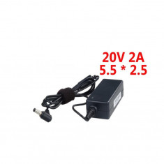 Incarcator Laptop Compatibil Lenovo 20V 2A Amperi 5.5 x 2.5mm