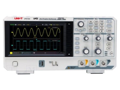 Osciloscop Digital UNI-T UPO1202 2 Canale 200MHz 1Gsps LCD TFT foto