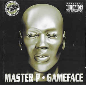 CD Master P - Gameface, original, muzică hip hop