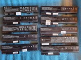 Lot 10 baterii laptop HP - diverse modele- 120 lei toate -