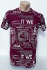 Tricou bărbați vișiniu - XXL