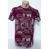 Tricou bărbați vișiniu - XXL