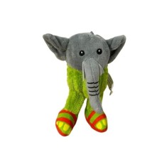 Breloc figurină de pluș Sahur, verde-gri, 18 cm