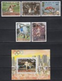Niger 1984 - Jocurile Olimpice - Los Angeles, PA, Serie + Colita, MNH