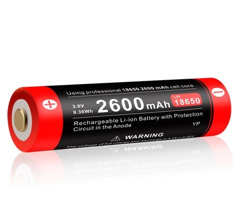 Acumulator 18650 3.7V 2600mAh Micro-USB Klarus