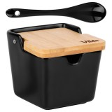 Bol pentru Zahar din Ceramica Negru - 250 ml Handy KitchenServ