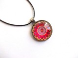 colier sticla mandala 38212
