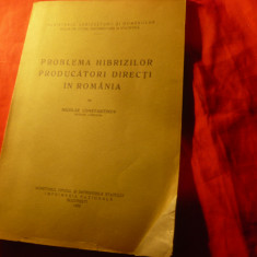 Viticultura- N.Constantinov- Pb.Hibrizilor producatori directi in Romania 1932