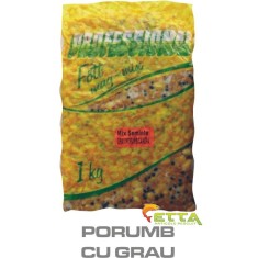 Professional - Amestec Porumb cu Grau fiert vidat (1kg)