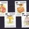DB1 Flora Ciuperci Zaire 1979 8 v. MNH