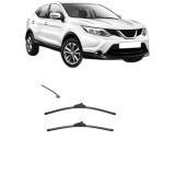 Cumpara ieftin Set stergatoare NISSAN QASHQAI II (J11, J11_) 2013-2020, pentru parbriz, Valeo Silencio
