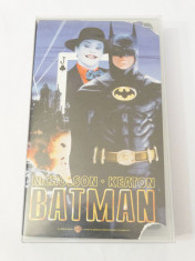 Caseta video VHS originala film tradus Ro - Batman foto