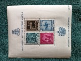 bloc filatelic Centenarul Nasterii Regelui Carol I , Inzestrarea Armatei , 30 lei