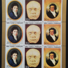 SAU TOME E PRINCIPE-MUZICA-BEETHOVEN-MNH**-STP 163