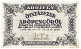 Ungaria 500 000 Otszazezer Adopengorol 1946 P-139 U19