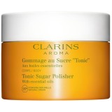 Clarins Tonic Sugar Polisher exfoliant iluminator cu efect revitalizant 250 g