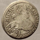Austria 3 kreuzer 1667 / SHS argint Leopold l, Europa