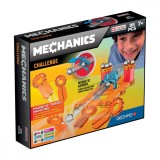 Joc de constructie magnetic Geomag Mechanics Challenge, 95 piese